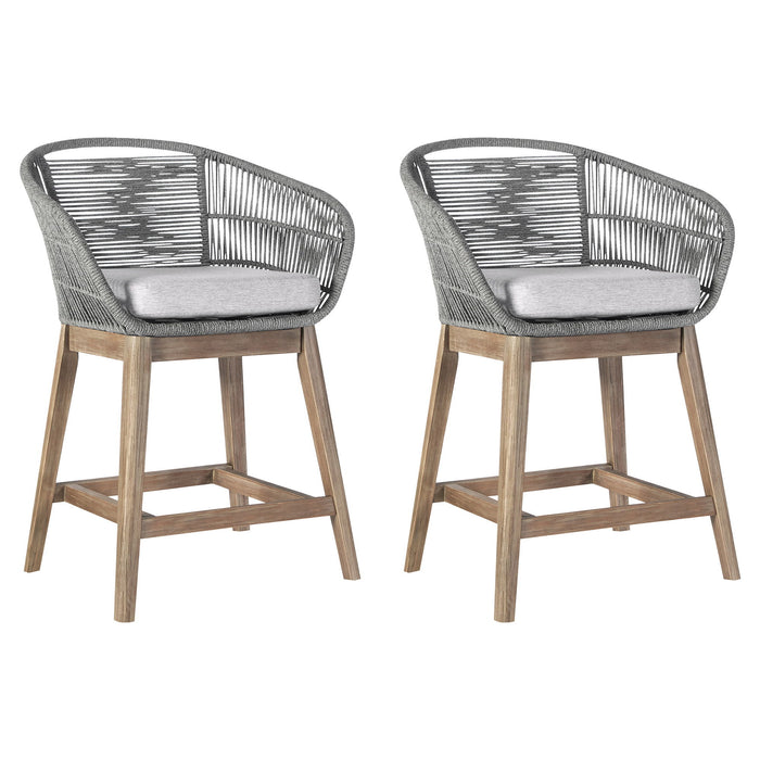 Tutti Frutti - Indoor Outdoor Counter Height Bar Stool Set