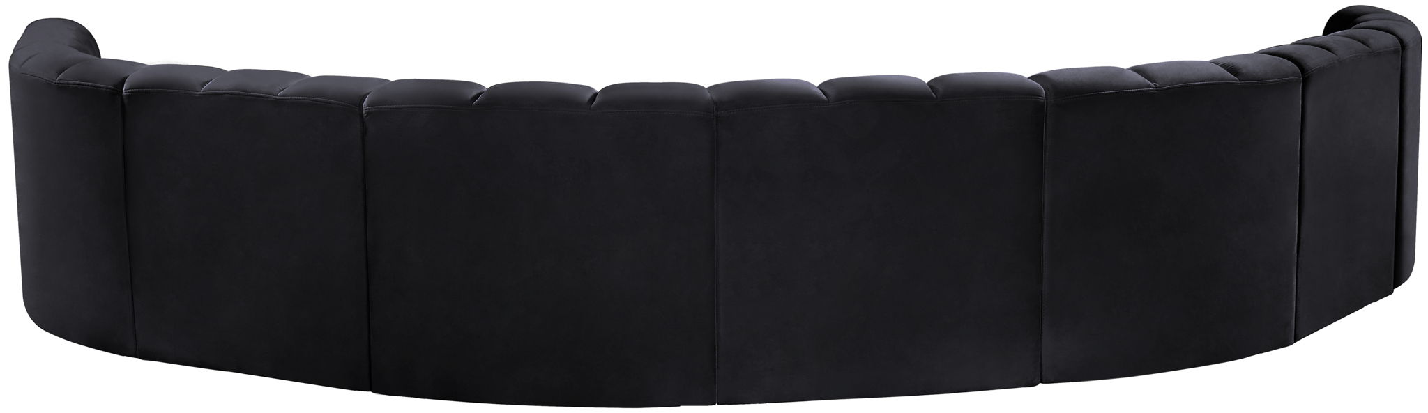 Arc - Velvet 8 Piece U-Shaped Modular Sofa