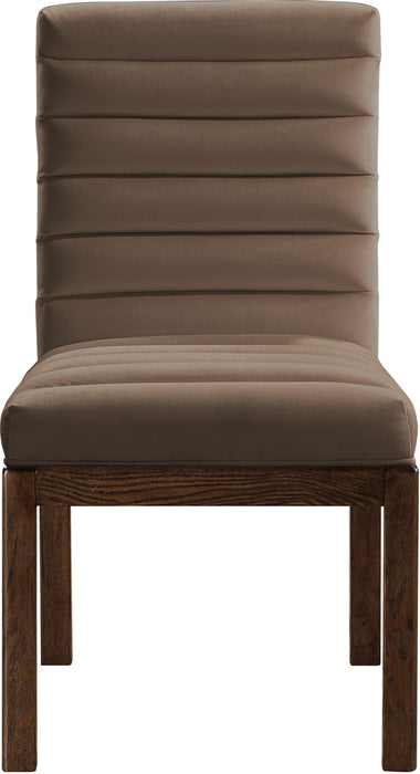 Evelyn - Dining Chair With Brown Legs