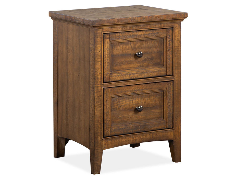 Bay Creek - Small Drawer Nightstand - Toasted Nutmeg