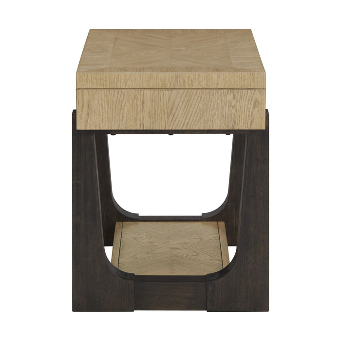 Sutton Place - Chairside Table - Caramel / Cocoa