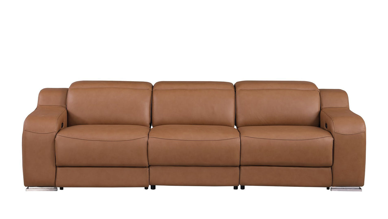 1116 - 3-Piece Modular Power Reclining Sofa In With 3 Power Recliners & Power Headrests