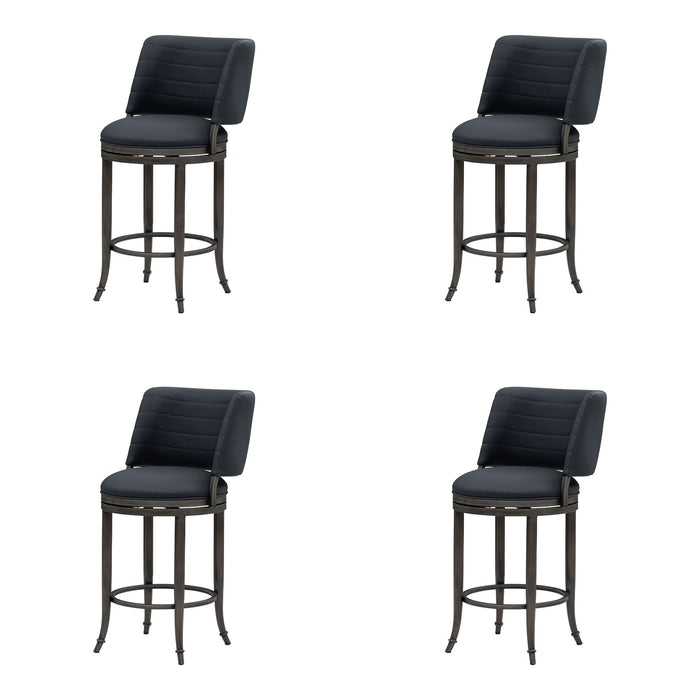 Torres - Upholstered Swivel Counter Height Barstool