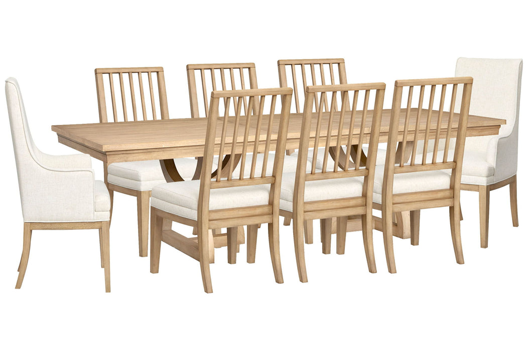 Coventry - Extendable Trestle Dining Table Set