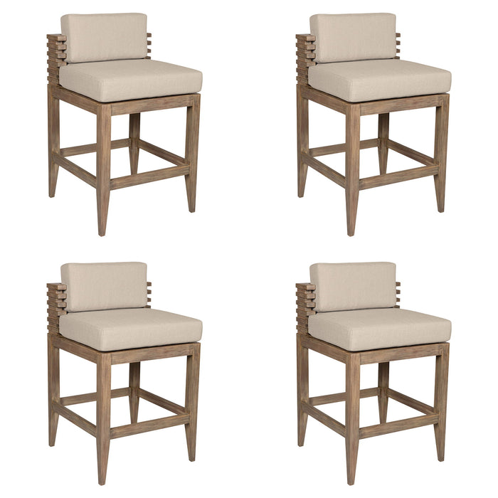 Vivid - Outdoor Patio Counter Stool Set