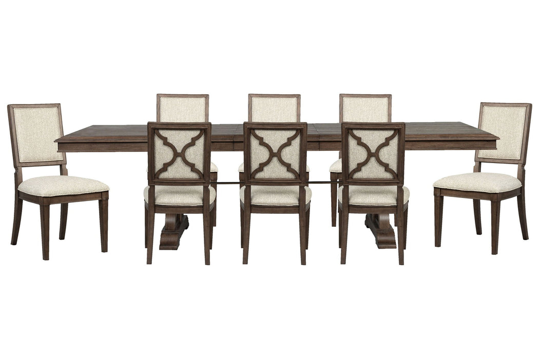Jubilee - Extendable Trestle Dining Table Set