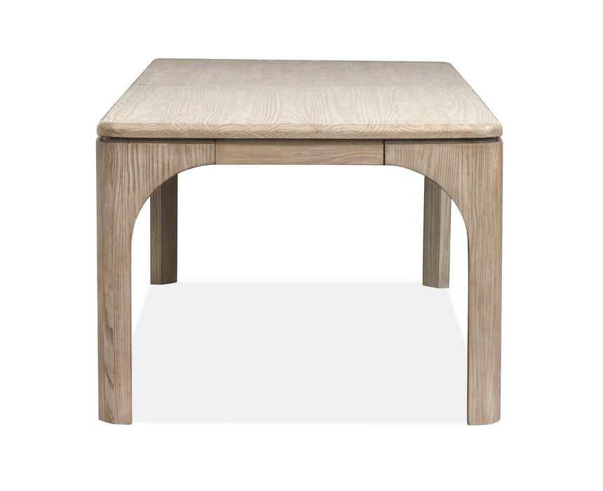 Braelyn - Extendable Rectangular Dining Table - Dorian Gray