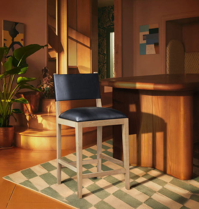 Avon - Vegan Leather Counter Stool