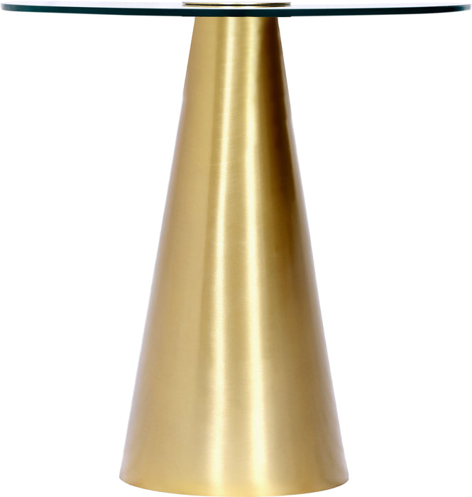 Glassimo - End Table - Gold