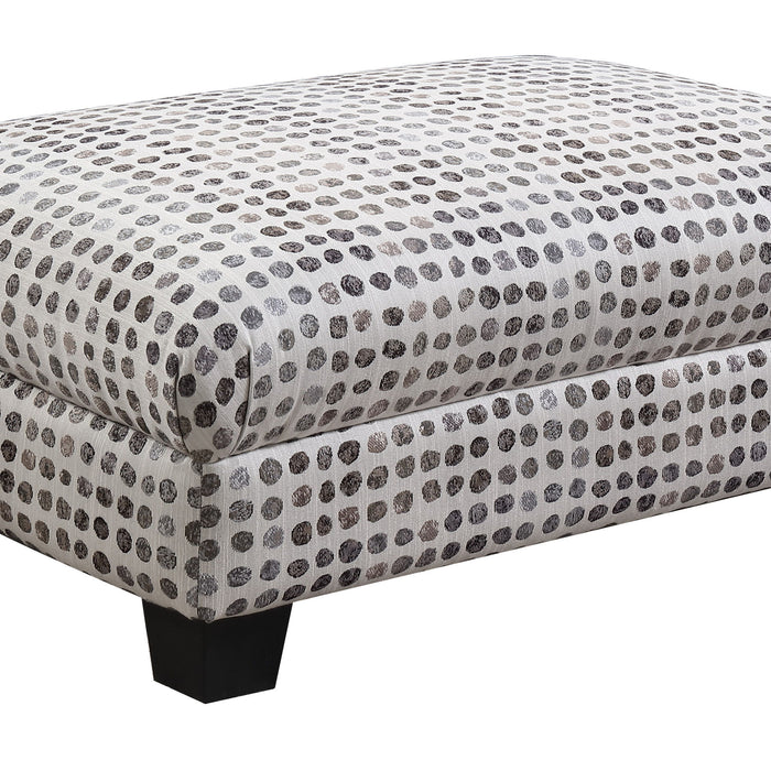 Carter - Accent Cocktail Ottoman - Ink Dot