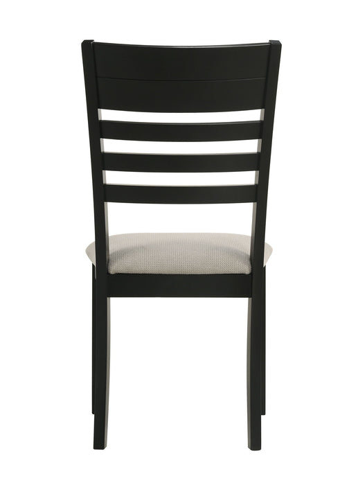 Folio - Side Chair (Set of 2) - Black / Gray