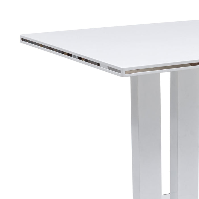 Amanda - Dining Table Set With Stools