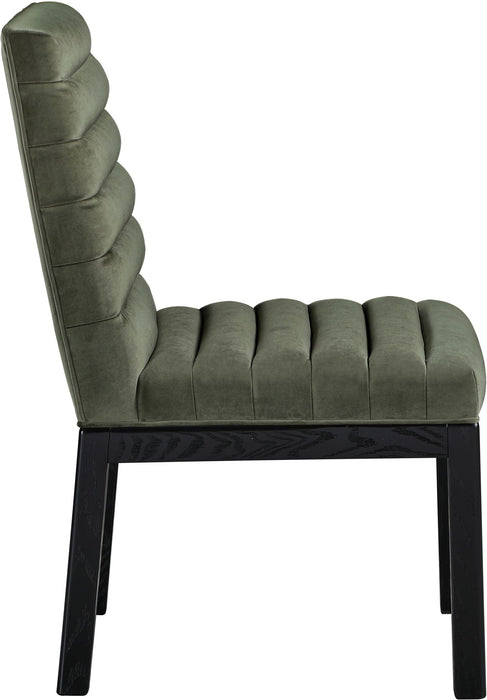 Evelyn - Dining Chair With Black Legs