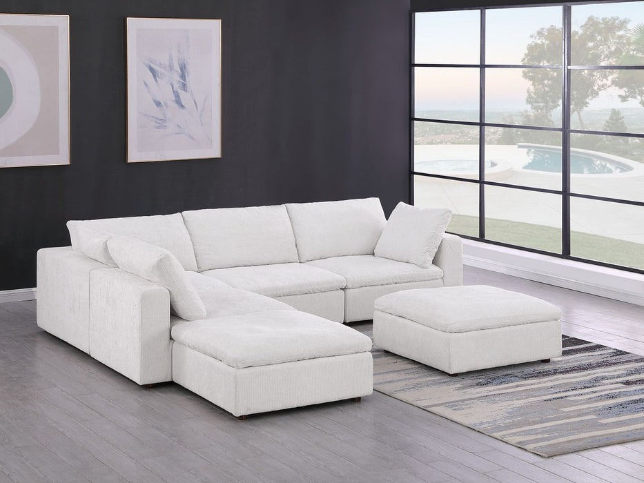 1100 - 6-Piece 3-Seat Sectional (Italian Fabric)