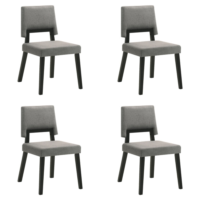Channell - Dining Chair With Black Frame