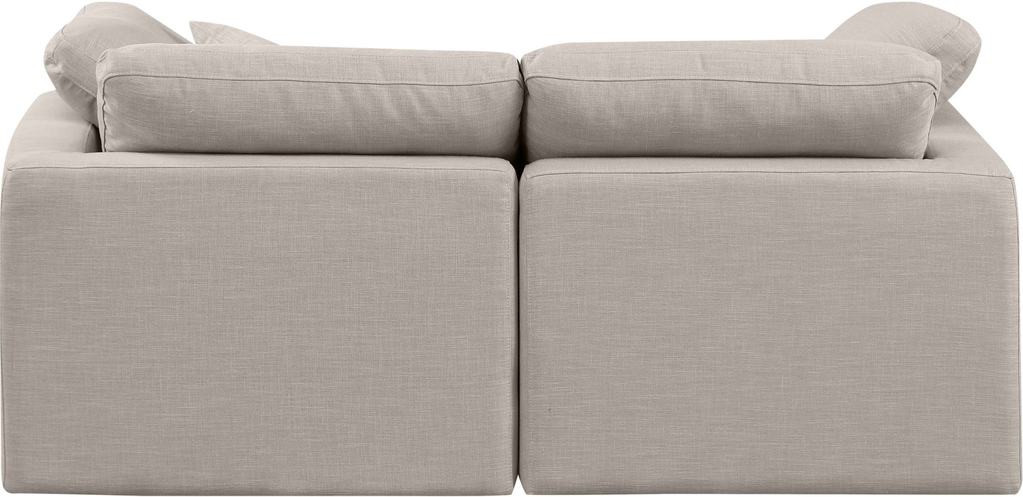 Indulge - Linen 2 Seat Modular Sofa