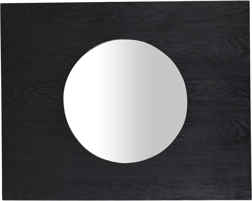 Optic - Oak Wood Frame Mirror