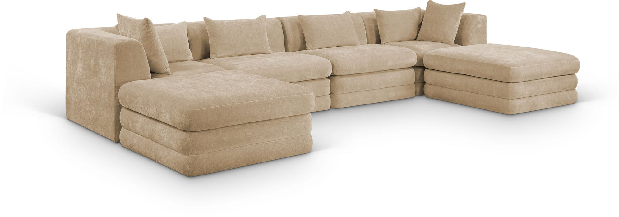 Stellar - 6 Piece Upholstered Modular Sectional