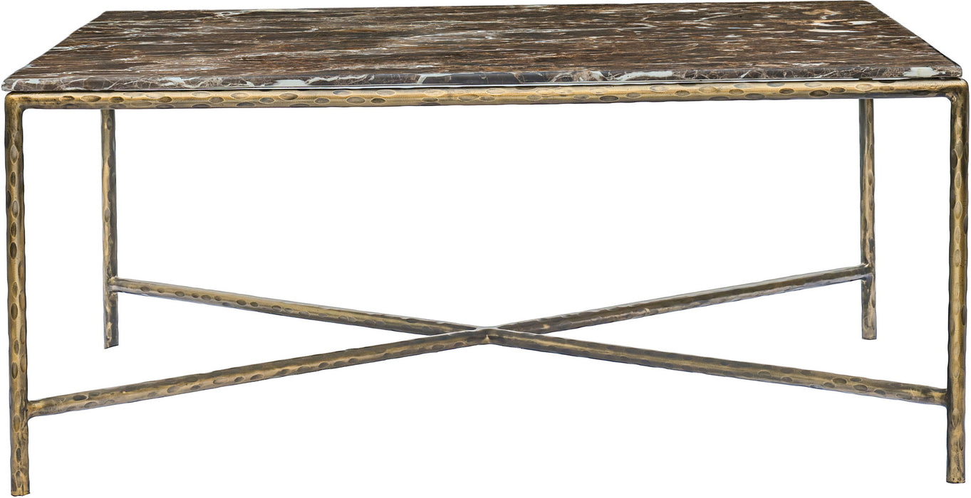 Valen - Marble And Iron Table