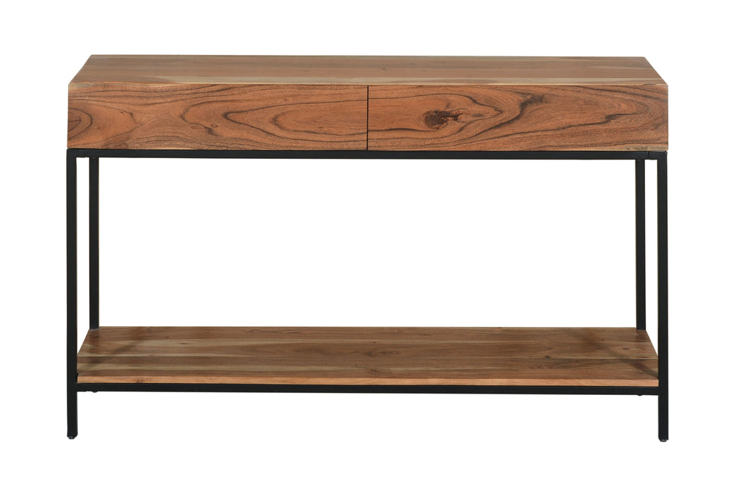 Springdale - Two Drawer Console Table - Natural Finish