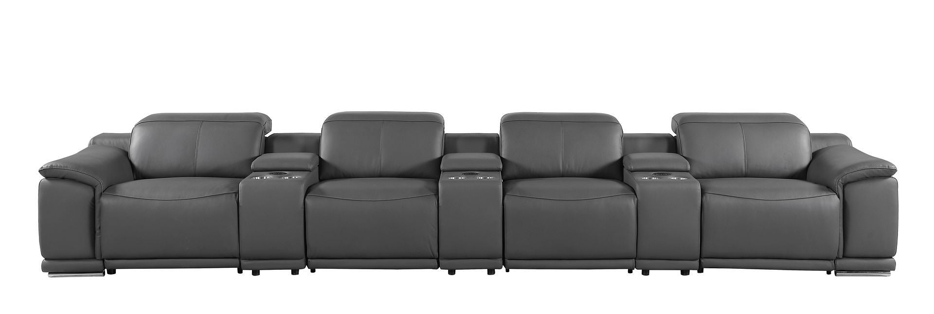 9762 - 7-Piece Modular Power Reclining Sofa With 4 Power Recliners