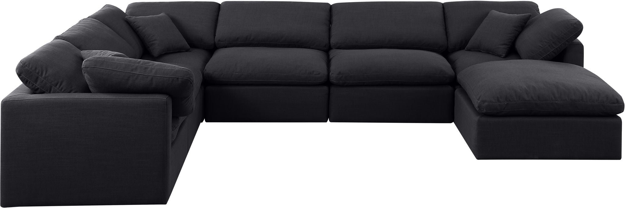 Indulge - Linen 7 Piece Modular Sectional