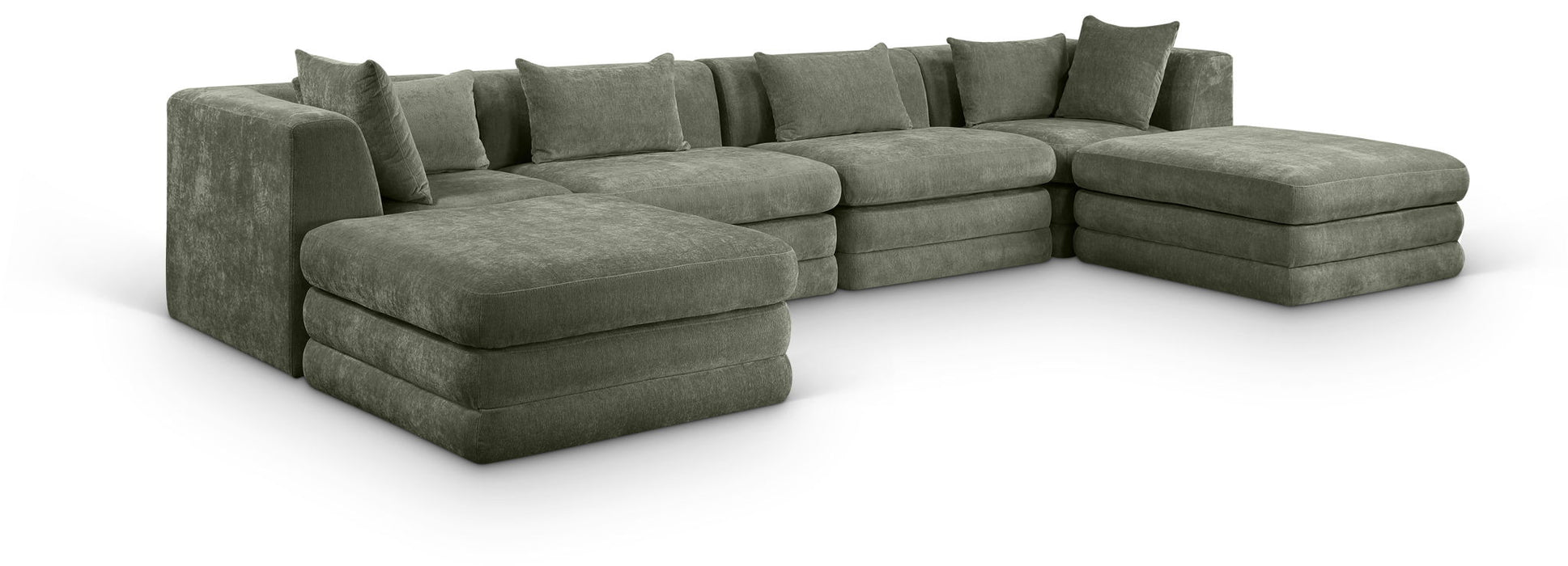 Stellar - 6 Piece Upholstered Modular Sectional