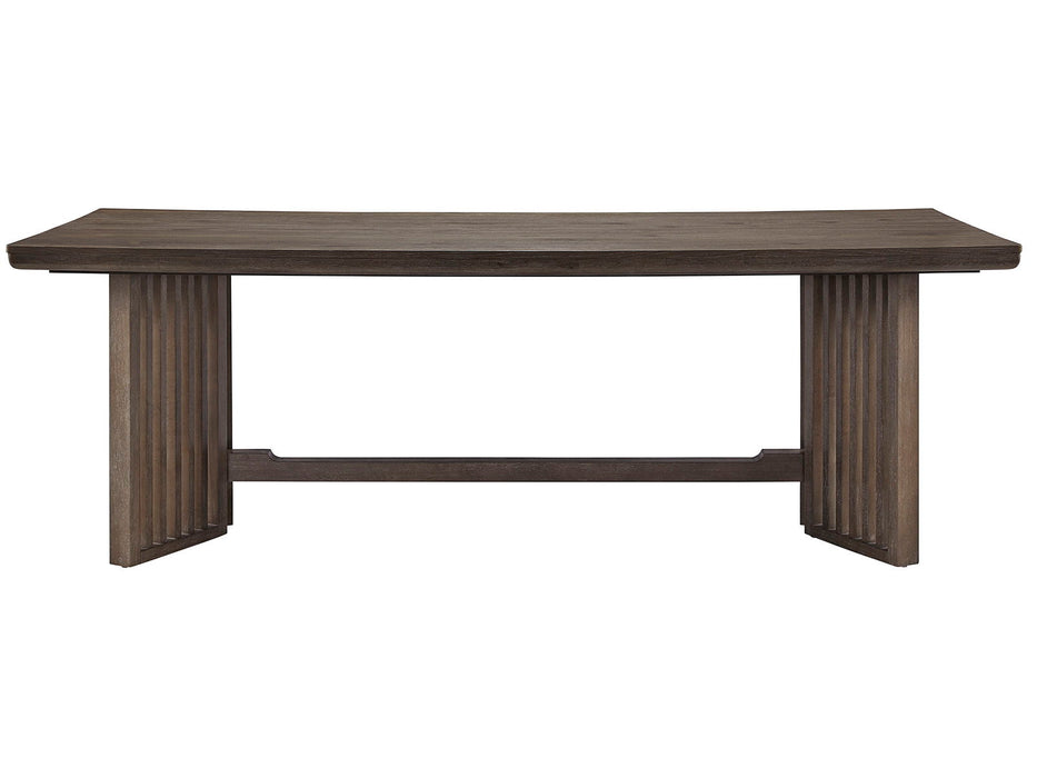 Kavanaugh - Trestle Dining Table - Weathered Kona Brown