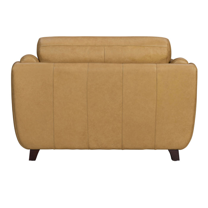 Hayden - Stationary Chair And A Half With Ottoman - Renaissance Marigold