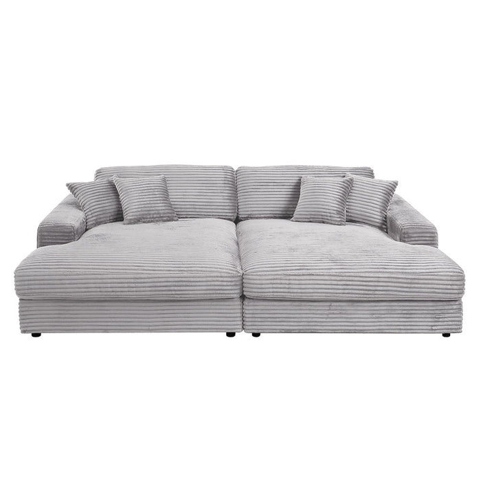 Hilde - Sectional Sofa With 4 Pillows
