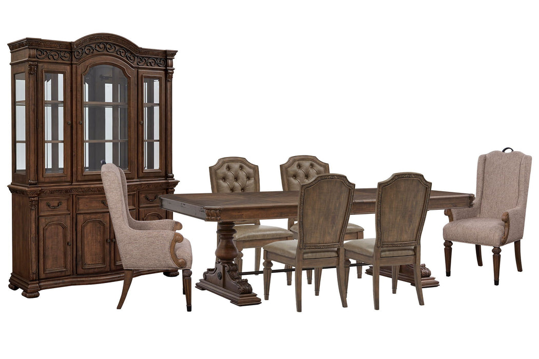 Durango - Extendable Trestle Dining Table Set