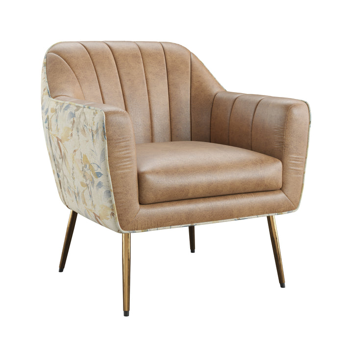 Ophelia - Accent Chair - Light Brown