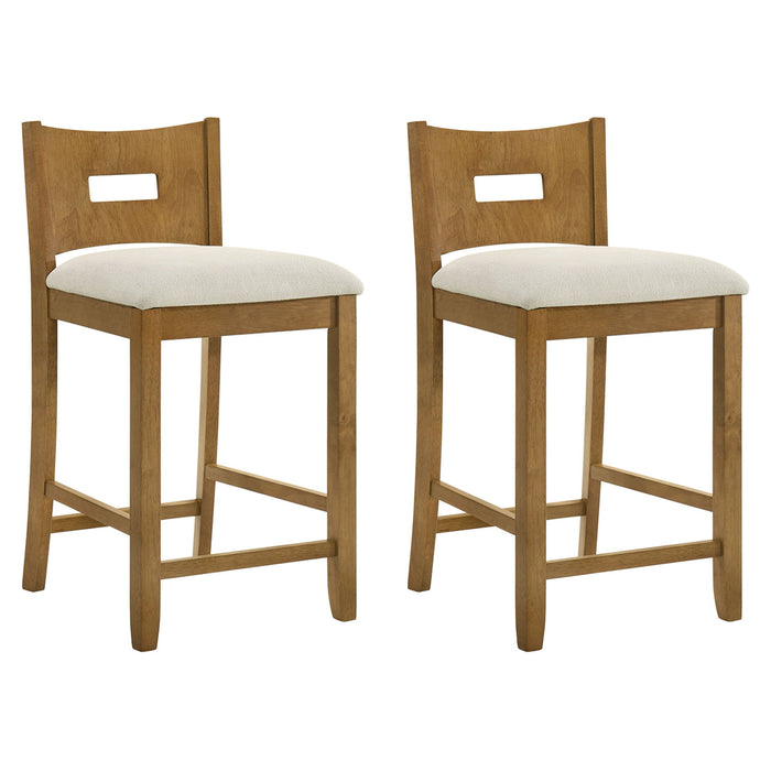 Ren - 26" Counter Height Rubberwood Barstool