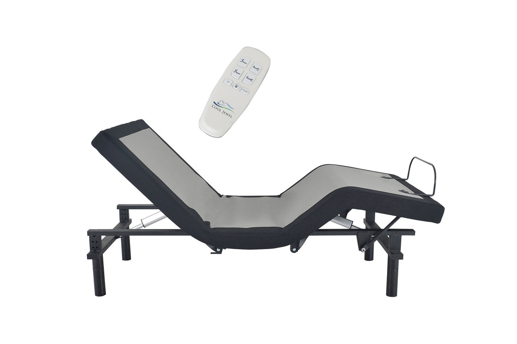 Wave - Twin Xl Adjustable Bed - Black