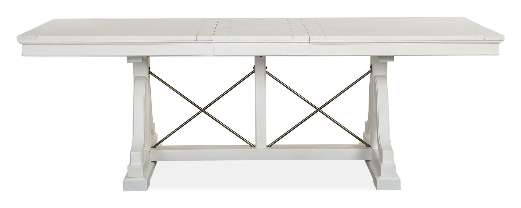 Heron Cove - Trestle Dining Table - Chalk White
