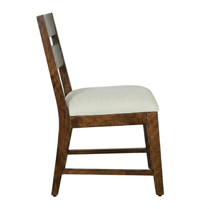 Portico - Ladderback Dining Chair (Set of 2) - Warm Brown