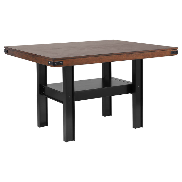 Patterson - 60-Inch Counter Height Dining Table - Mango Oak