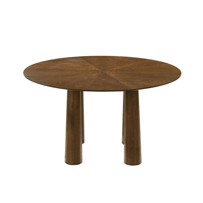 Klarissa - Round Dining Table - Walnut