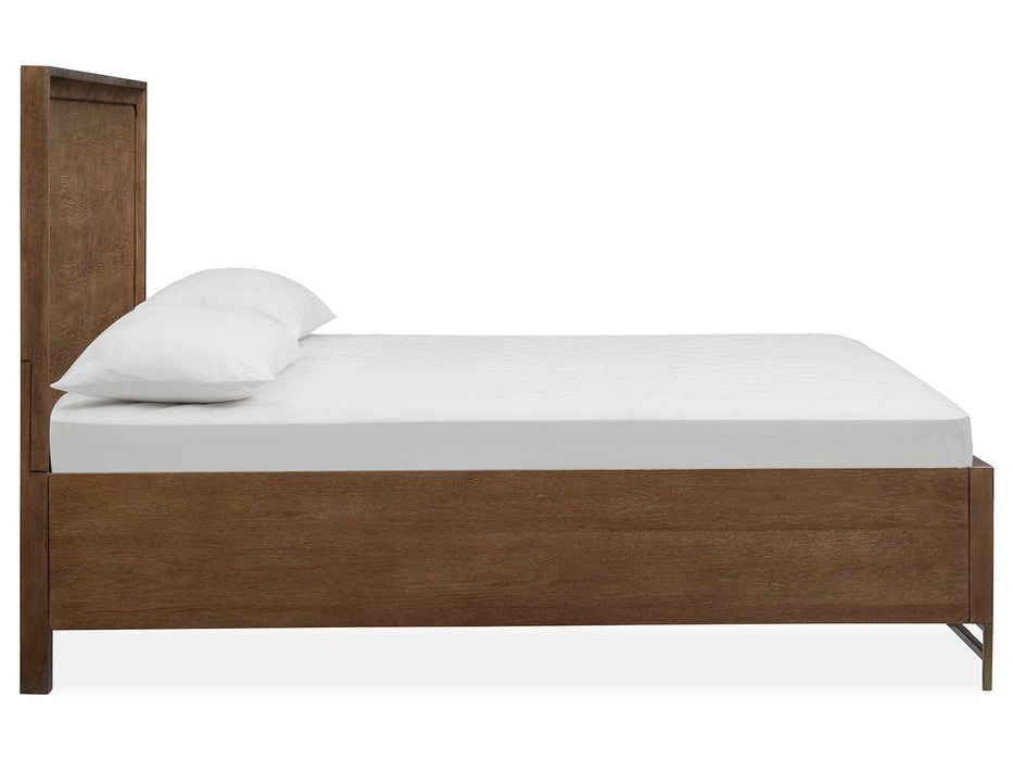 Lindon - Complete Panel Bed - Belgian Wheat