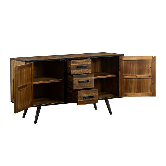 Cusco - Rustic Buffet Cabinet - Antique Acacia