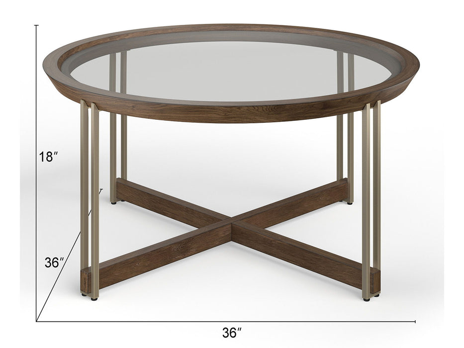 Elora - Round Cocktail Table Set