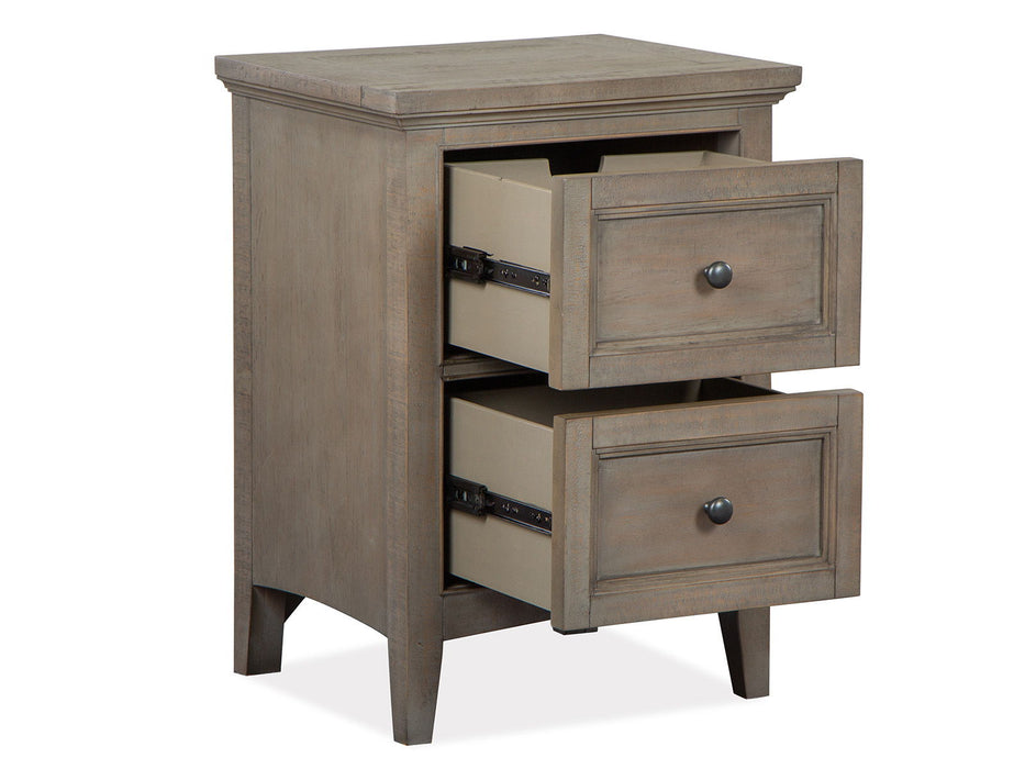 Paxton Place - Small Drawer Nightstand - Dovetail Gray