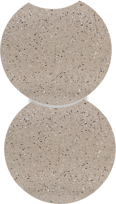 Dimple - Modular End Table - Terazzo Finish