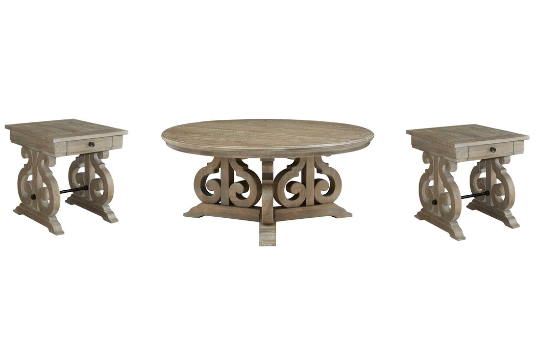 Tinley Park - Round Cocktail Table Set