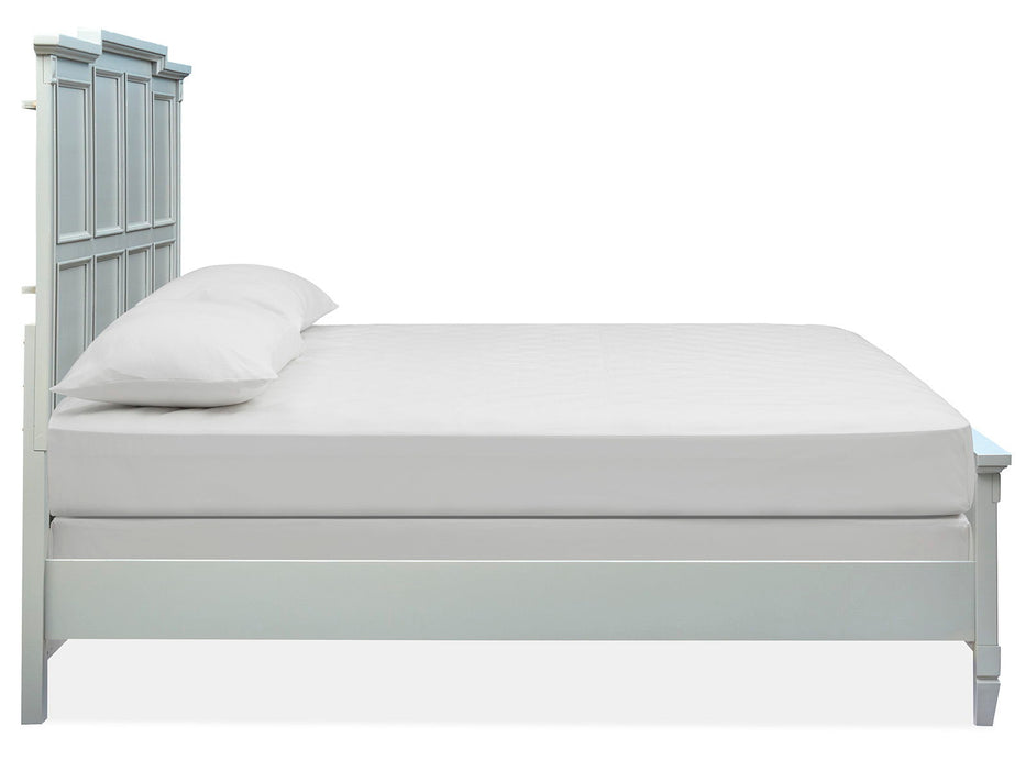 Glenbrook - Complete California King Panel Bed - Pebble