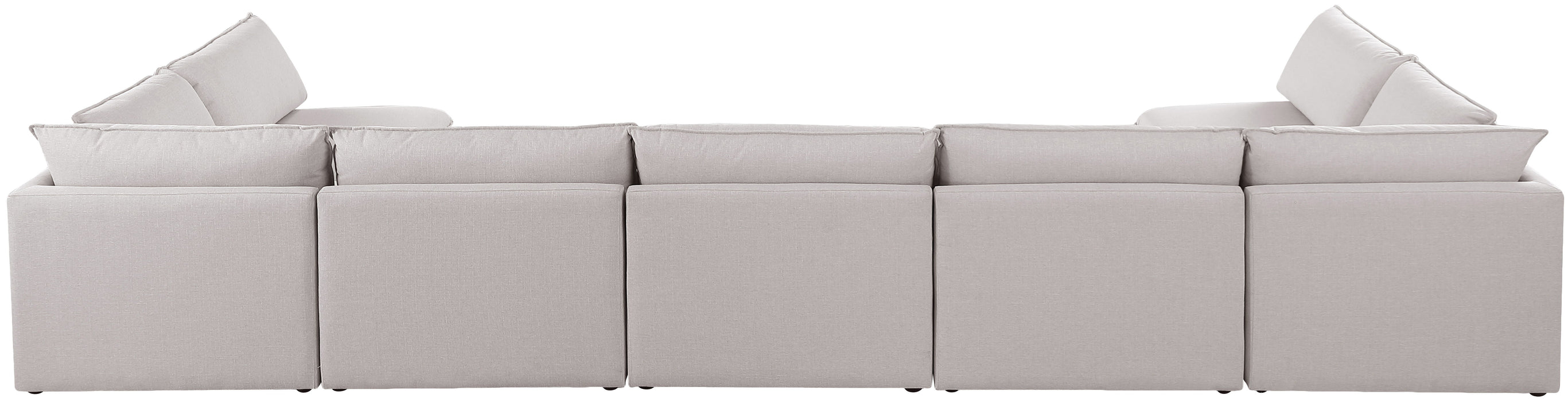 Mackenzie - Modular Sectional 7 Piece - Beige - Fabric