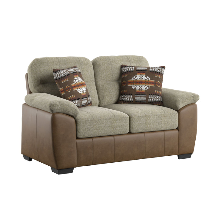 Porter - Loveseat - Dark Brown