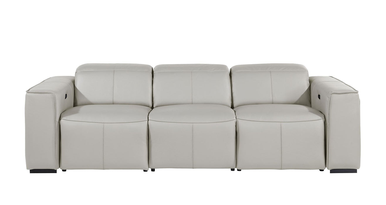 1224 - 3-Piece Modular Power Reclining Sofa In With 3 Power Recliners & Power Headrests