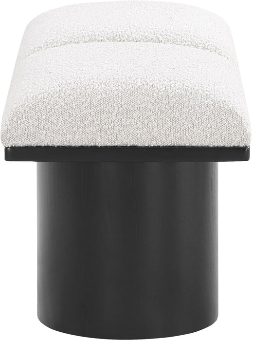 Pavilion - 2 Piece Modular Bench With Black Base