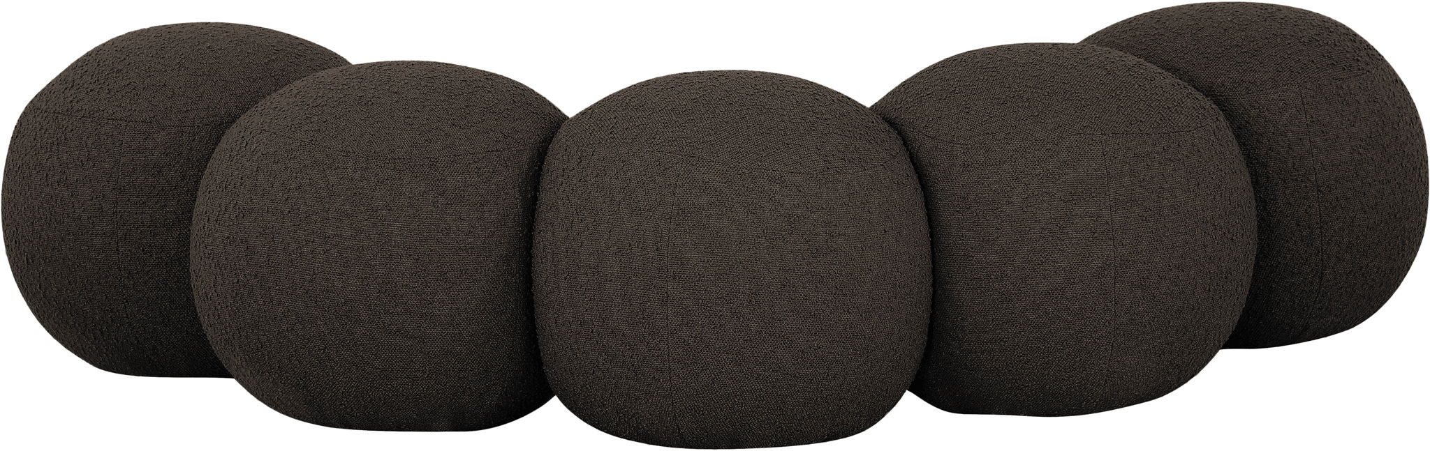 Apollo - Boucle Fabric Bench